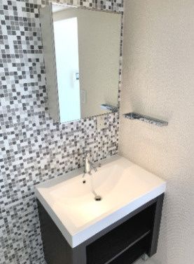 洗面設備　写真は同タイプ住居です