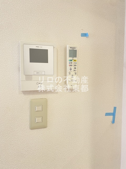 セキュリティ　ＴＶモニター付インターホンがあるので訪問者が一目でわかります
