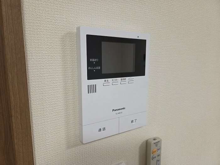 セキュリティ　同物件別部屋参考写真です