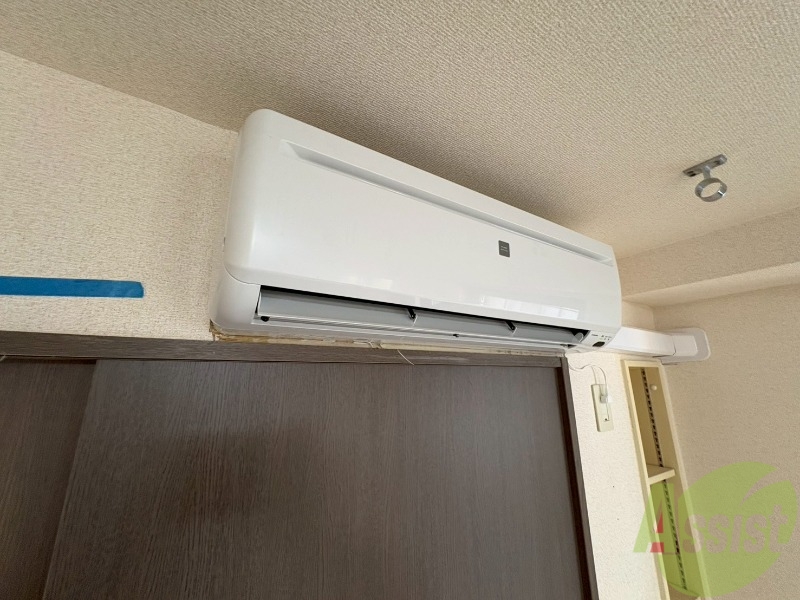 その他設備　エアコンが設置してありますので、寒暖対策もばっちり。