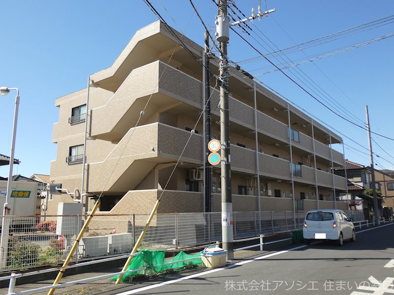 建物外観　グランパレス越谷のご紹介は住まいの窓口アソシエへ