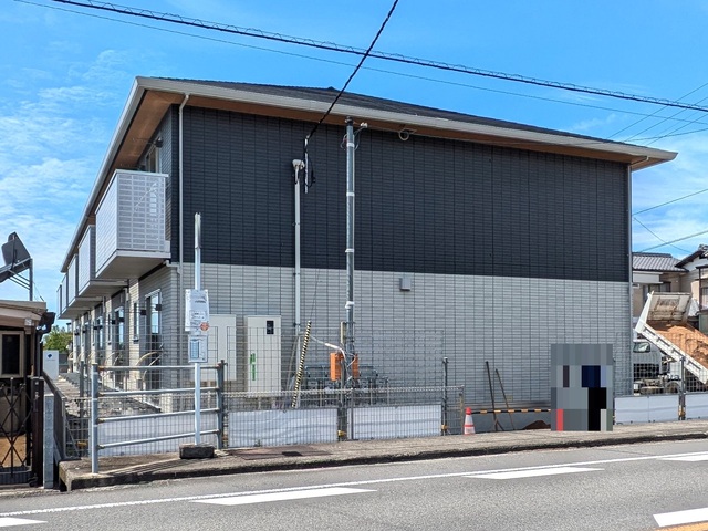 建物外観　建築中