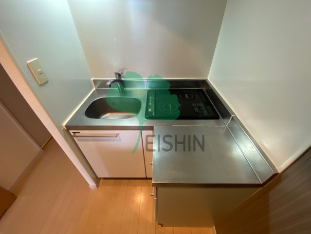 キッチン　シンプルな清潔感のあるキッチンです！