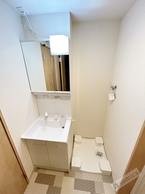 洗面設備　シャンプードレッサー付き・朝シャンもこちらで♪♪