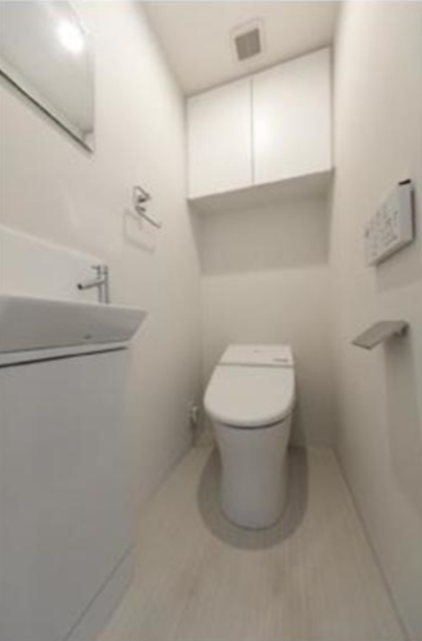 トイレ　ゆったりとした空間のトイレです