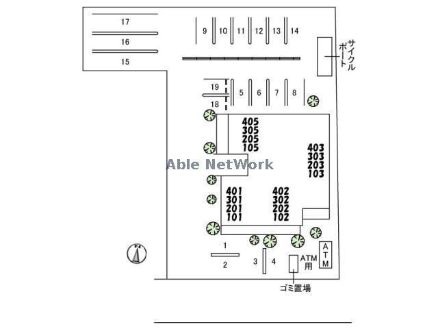 駐車場　駐車場