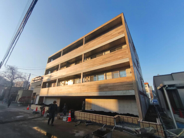 建物外観　札幌市中央区南８条「公園通ハイム」