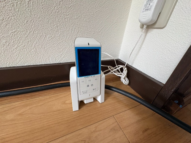 セキュリティ　来客時にはインターホンが鳴りますよ。