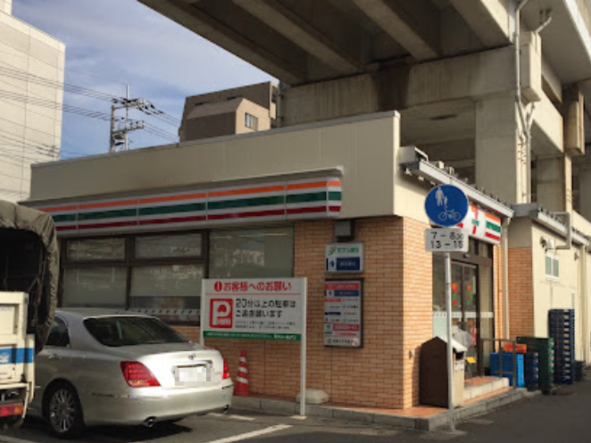 コンビニ　セブンイレブン 川崎今井仲町店（コンビニ）まで632m