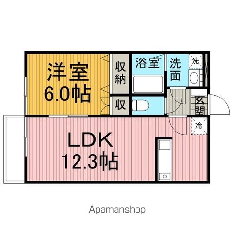 レジデンスKの間取り写真
