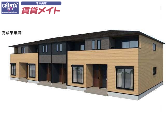 建物外観　完成パース