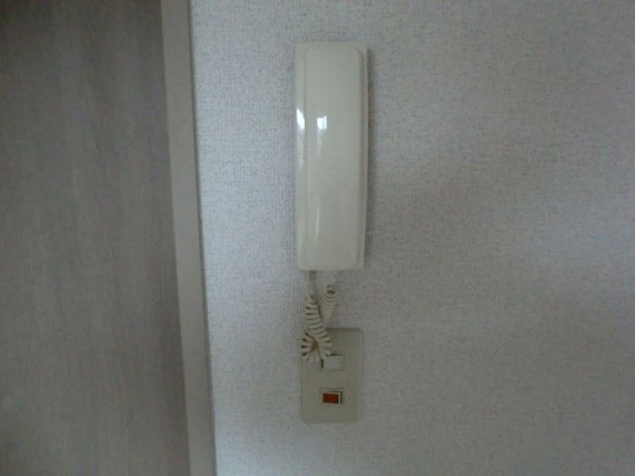 セキュリティ　インターフォン付きで安心です??