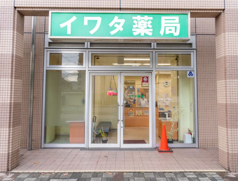 ドラックストア　イワタ薬局（ドラッグストア）まで410m