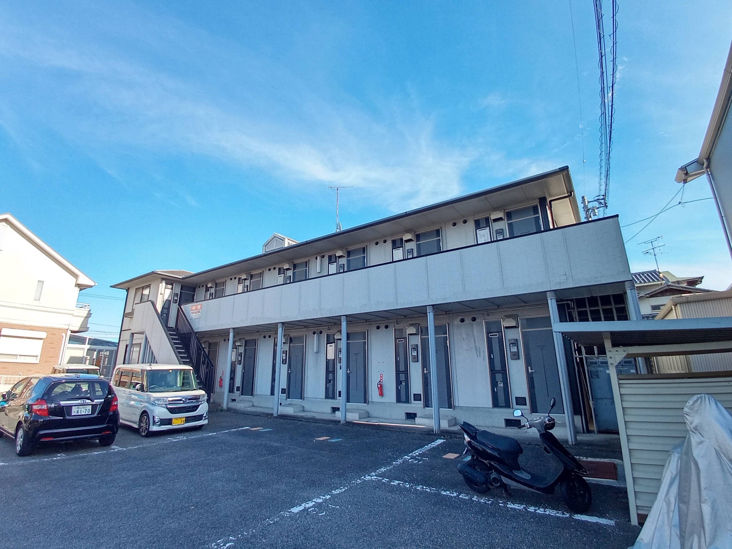 建物外観　総社駅近くの単身様物件！！