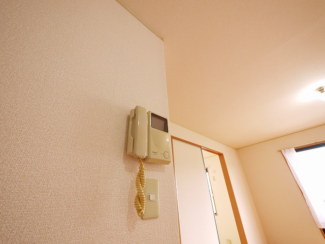 セキュリティ　モニター付きインターホンが付いているお部屋