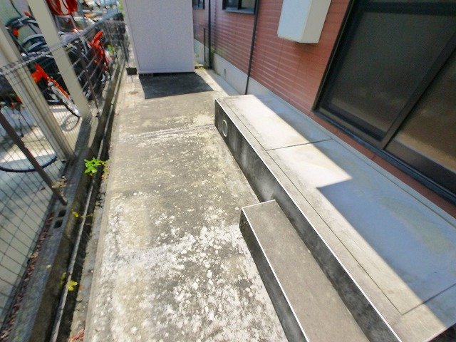 庭　専用のテラスです。