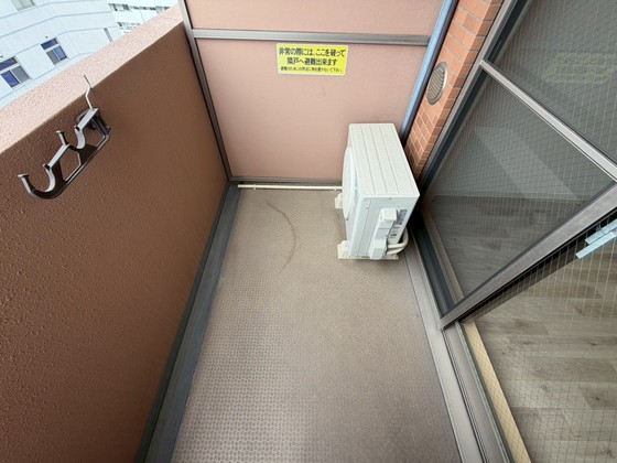 バルコニー　※別部屋の写真です