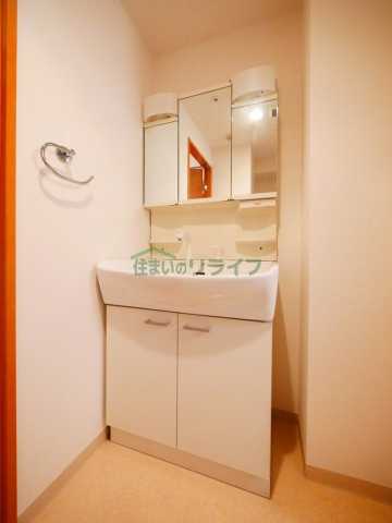 洗面設備　別部屋参考写真です