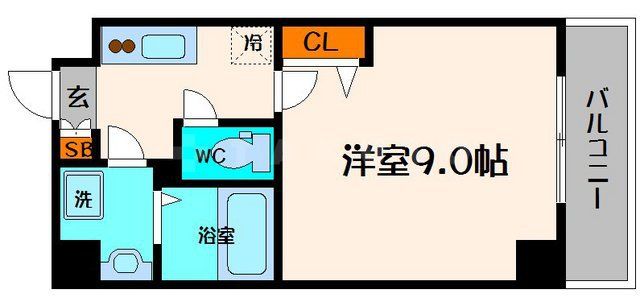 グランシエール都島の間取り写真