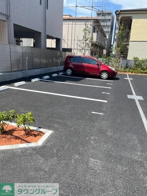 駐車場　眺望