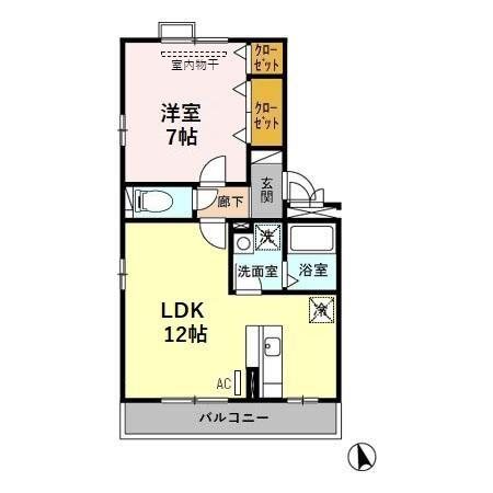 エスタシオンの間取り写真