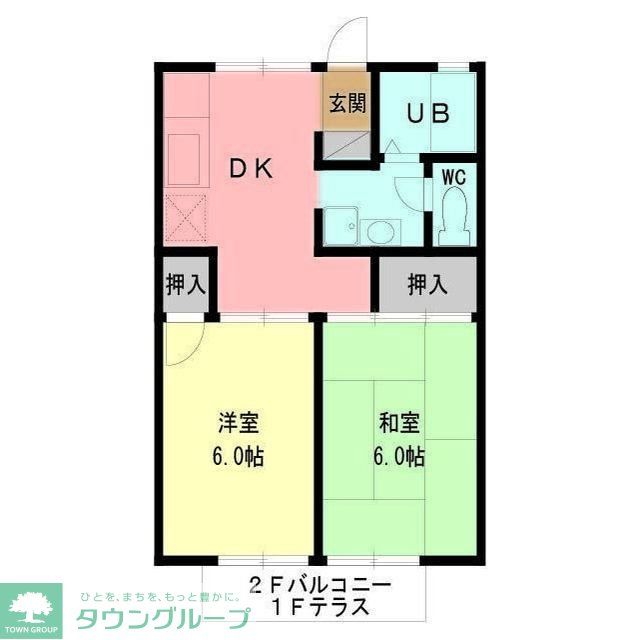 アネックスグリーンCの間取り写真