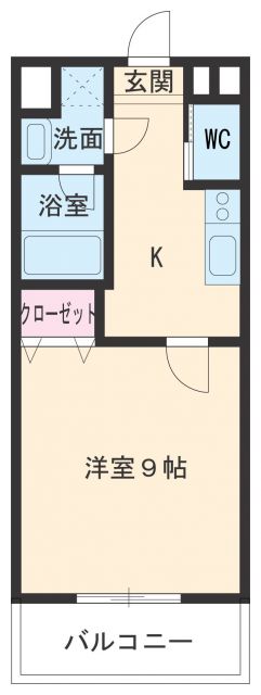 アマーレ東海通の間取り写真