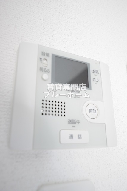 セキュリティ　モニター付きインターホン！