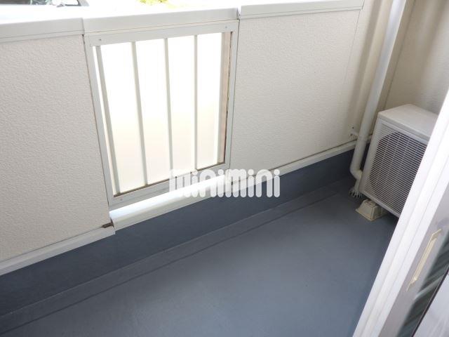 バルコニー　シャッター完備のベランダです