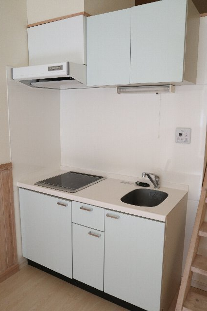 キッチン　同タイプの使2口IHコンロのシステムキッチンです