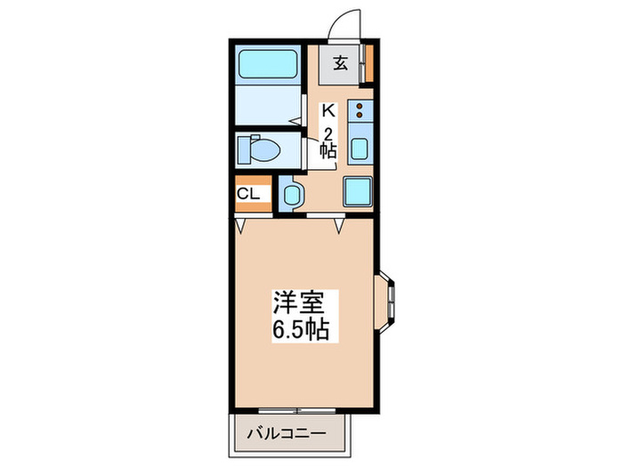 ジェネシス赤堤の間取り写真