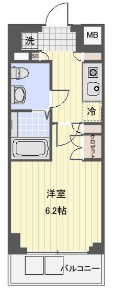 プロスペクト武蔵新城の間取り写真