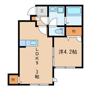 ラポールの間取り写真