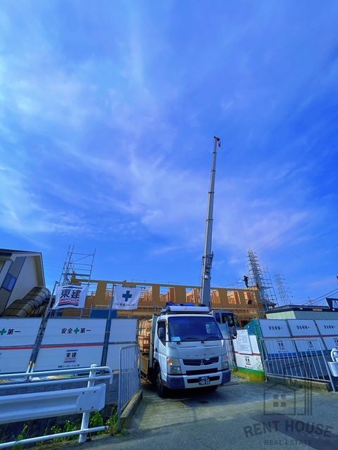 建物外観　外観（建設中）