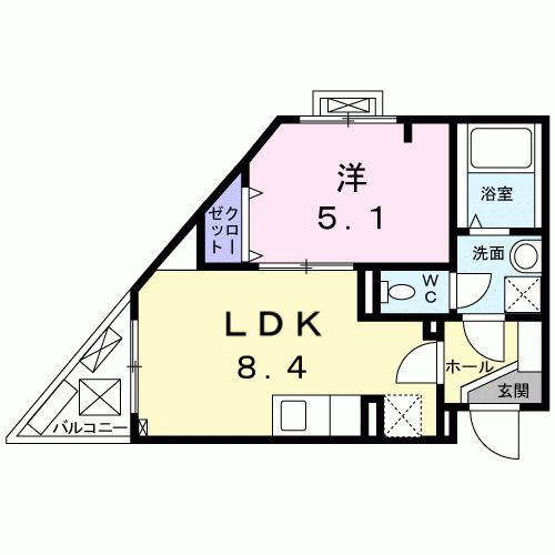 フォーシーズン西が丘の間取り写真