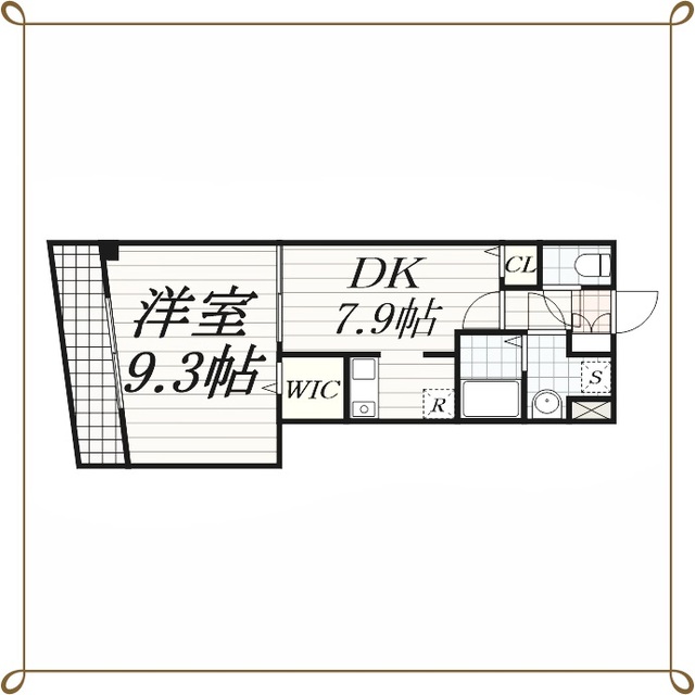 ＪＲ総武線 千葉駅 徒歩12分 4階建 築16年の間取り写真