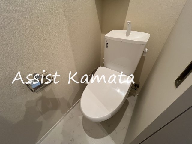 京急本線 梅屋敷駅 徒歩5分 3階建 築3年のトイレ写真