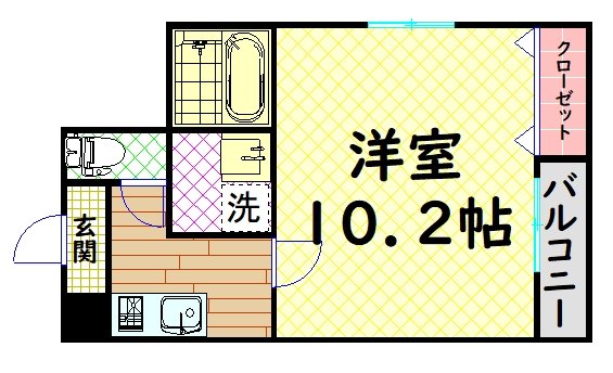 フジパレス堺南長尾III番館の間取り写真