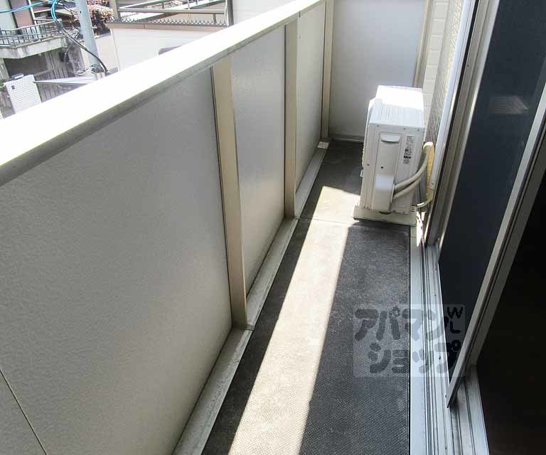 バルコニー　２０１号室の写真です。