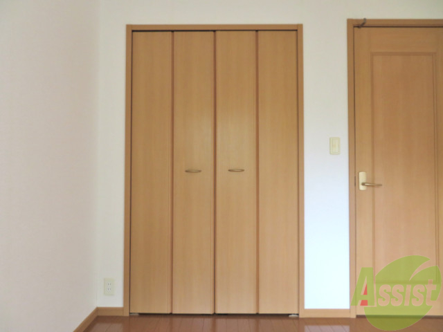 収納　ここに収納があります。収納があると部屋が広く使えます。