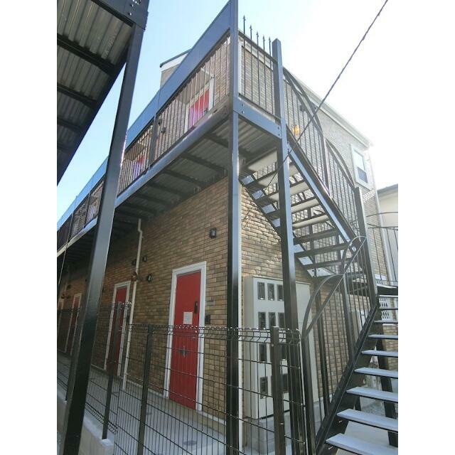 建物外観　レンガ調のオシャレな外観！