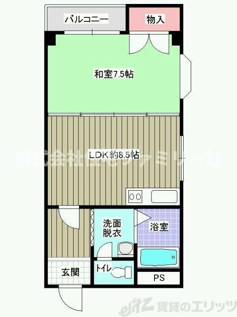 グランドハイツユタカIの間取り写真
