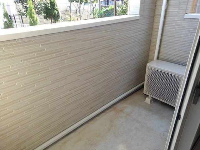 バルコニー　バルコニーがあります