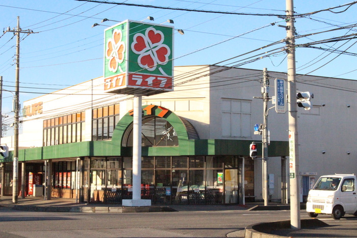スーパー　ライフ（スーパー）まで257m