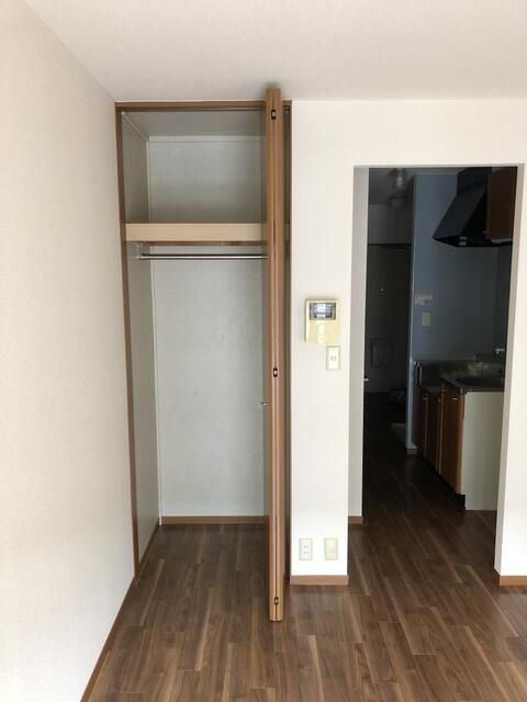 収納　たっぷりとした収納スペースです