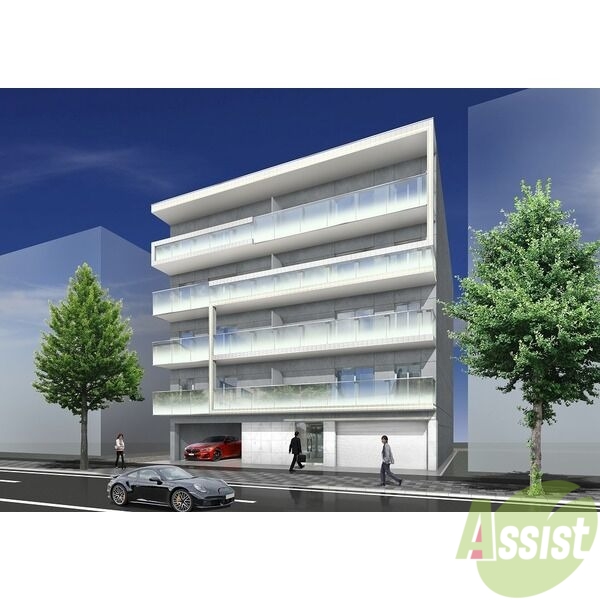 建物外観　外観予想パース　札幌市中央区「仮）Ｓ９Ｗ１５ＭＳＡ棟」