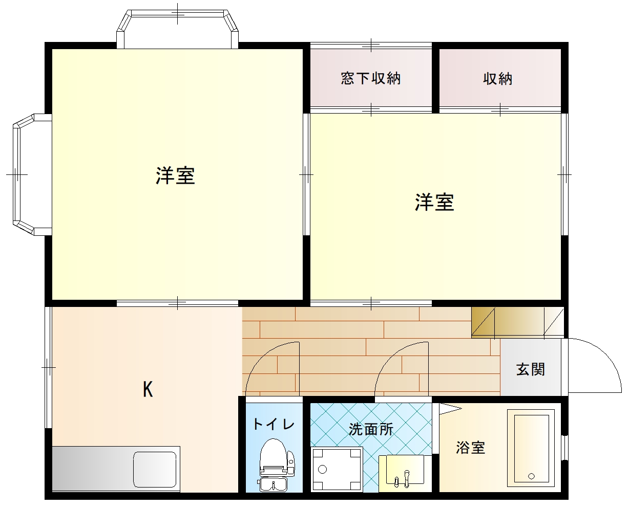 シティライフ甲府の間取り