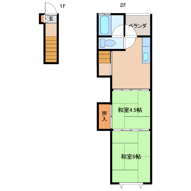 セントラル壱番館の間取り