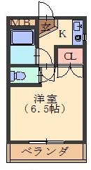 アラカワハイツ清住の間取り