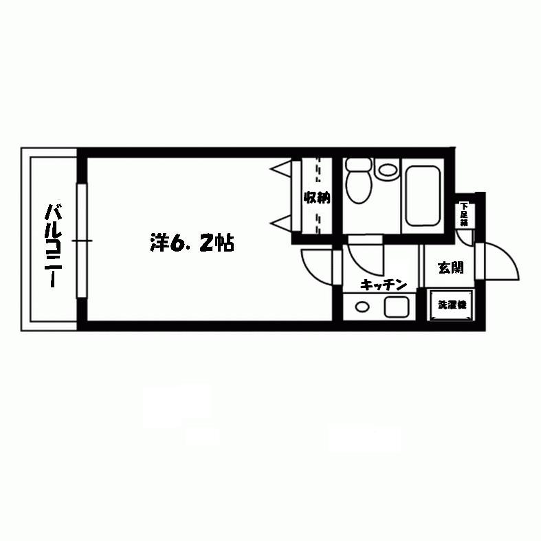 デトムワン東福寺の間取り